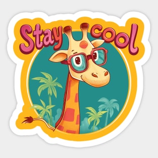 stay cool Sticker